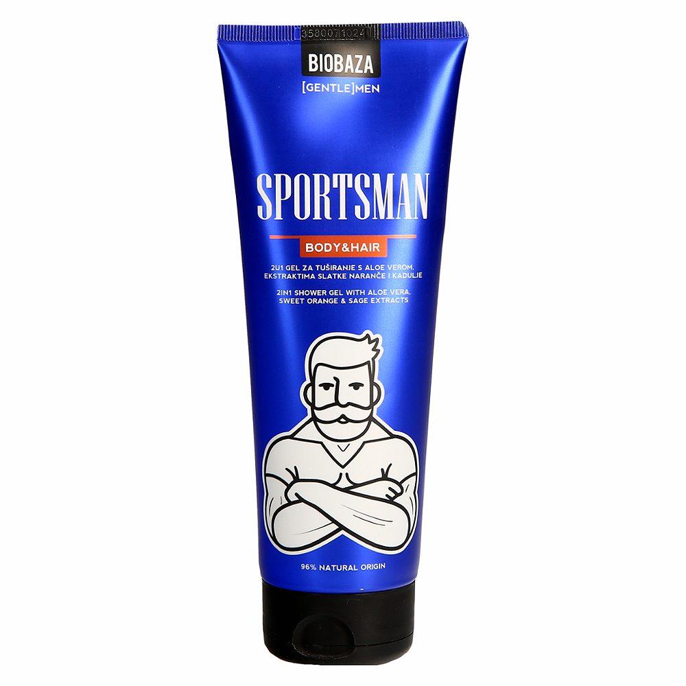 gel za prhanje in šampon za lase 2v1