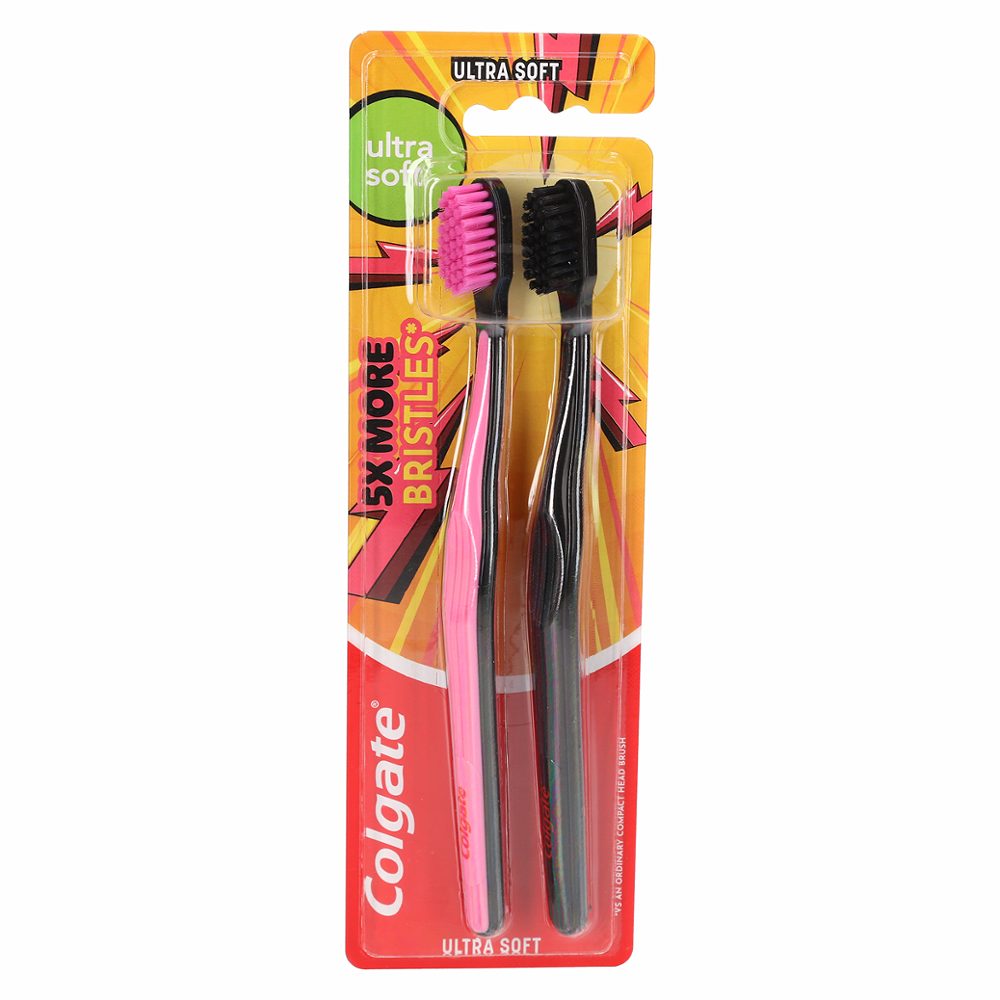 colgate zobna ščetka ultra soft, 2/1