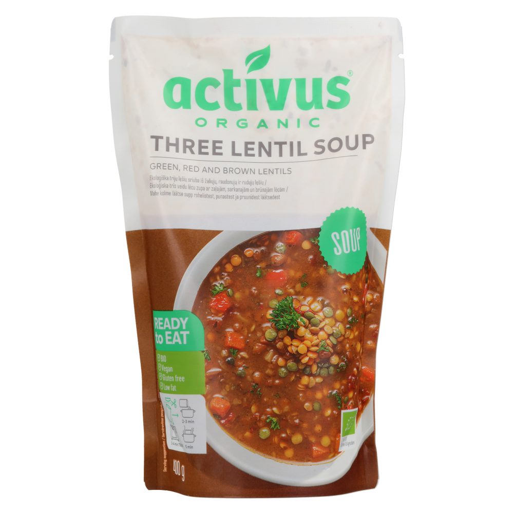 BIO JUHA IZ TREH VRST LEČ, ACTIVUS, 400 G
