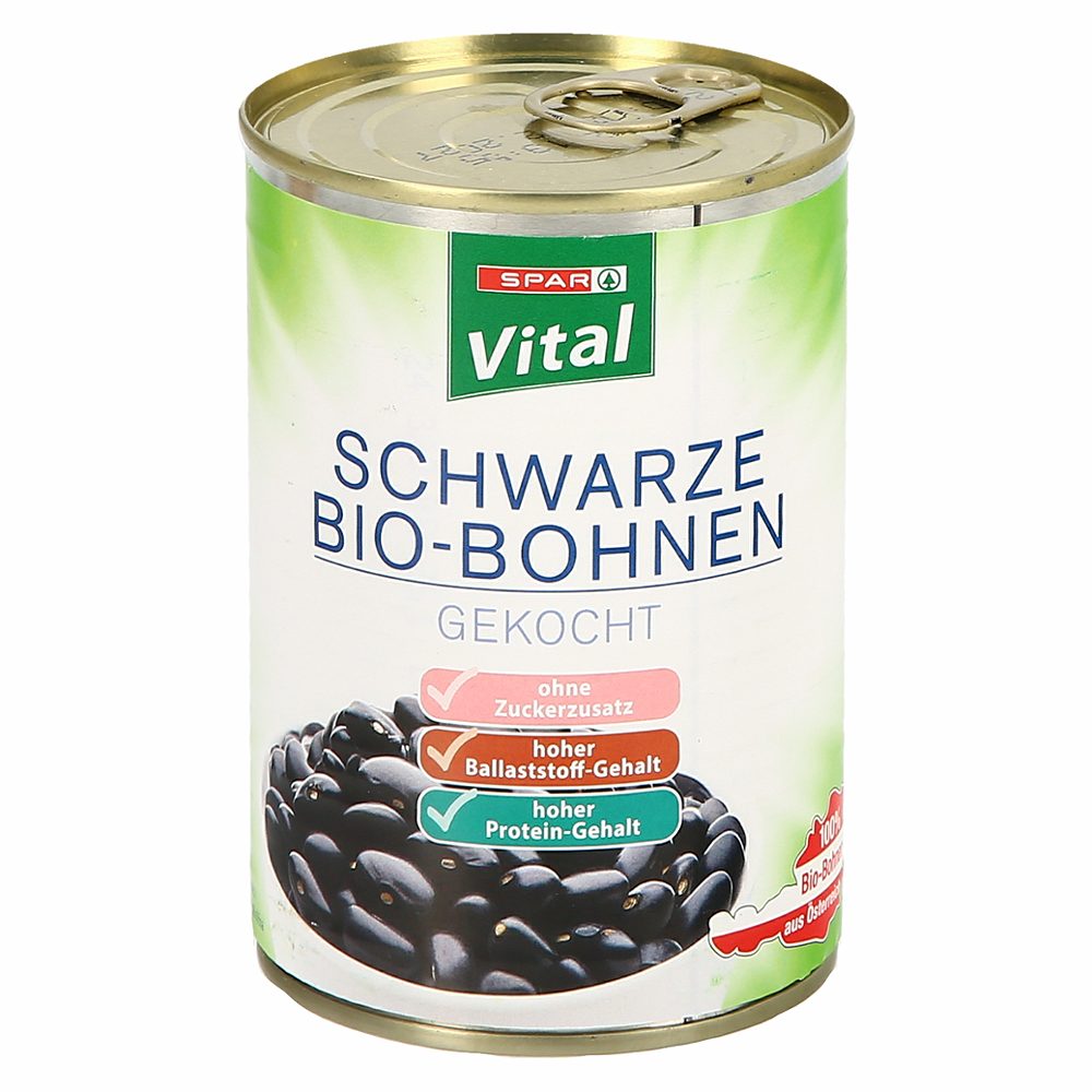 bio kuhan črni fižol
