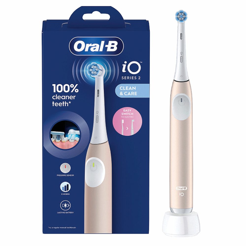 električna ščetka oral-b io2 roza