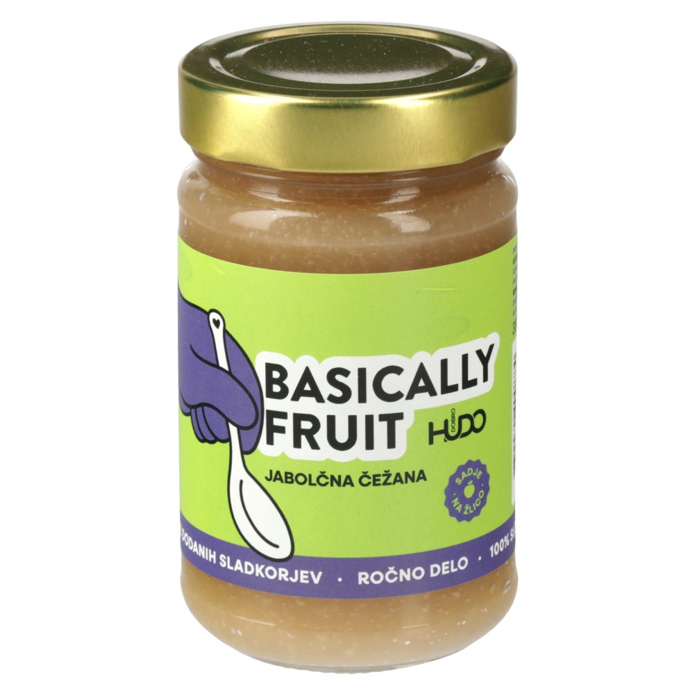 JABOLČNA ČEŽANA, BASICALLY FRUIT, HUDO DOBRO, 300G