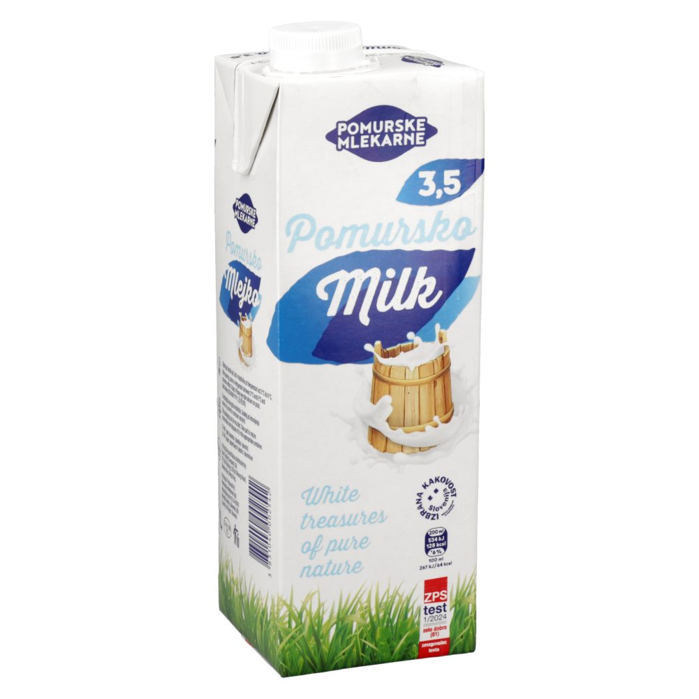 MLEKO POMURSKO, IK, 3,5% M.M., 1L