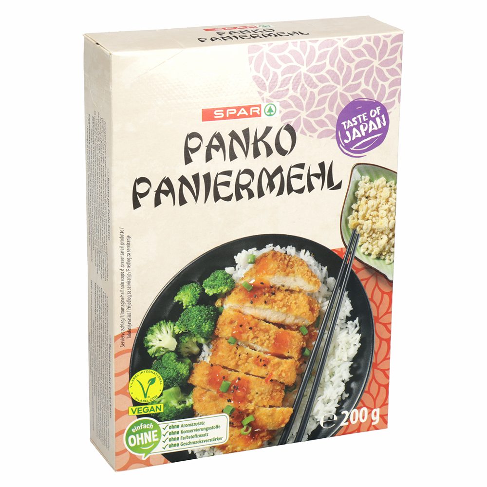 PANKO MEŠANICA ZA PANIRANJE, TASTE OF JAPAN, SPAR ASIJA, 200G