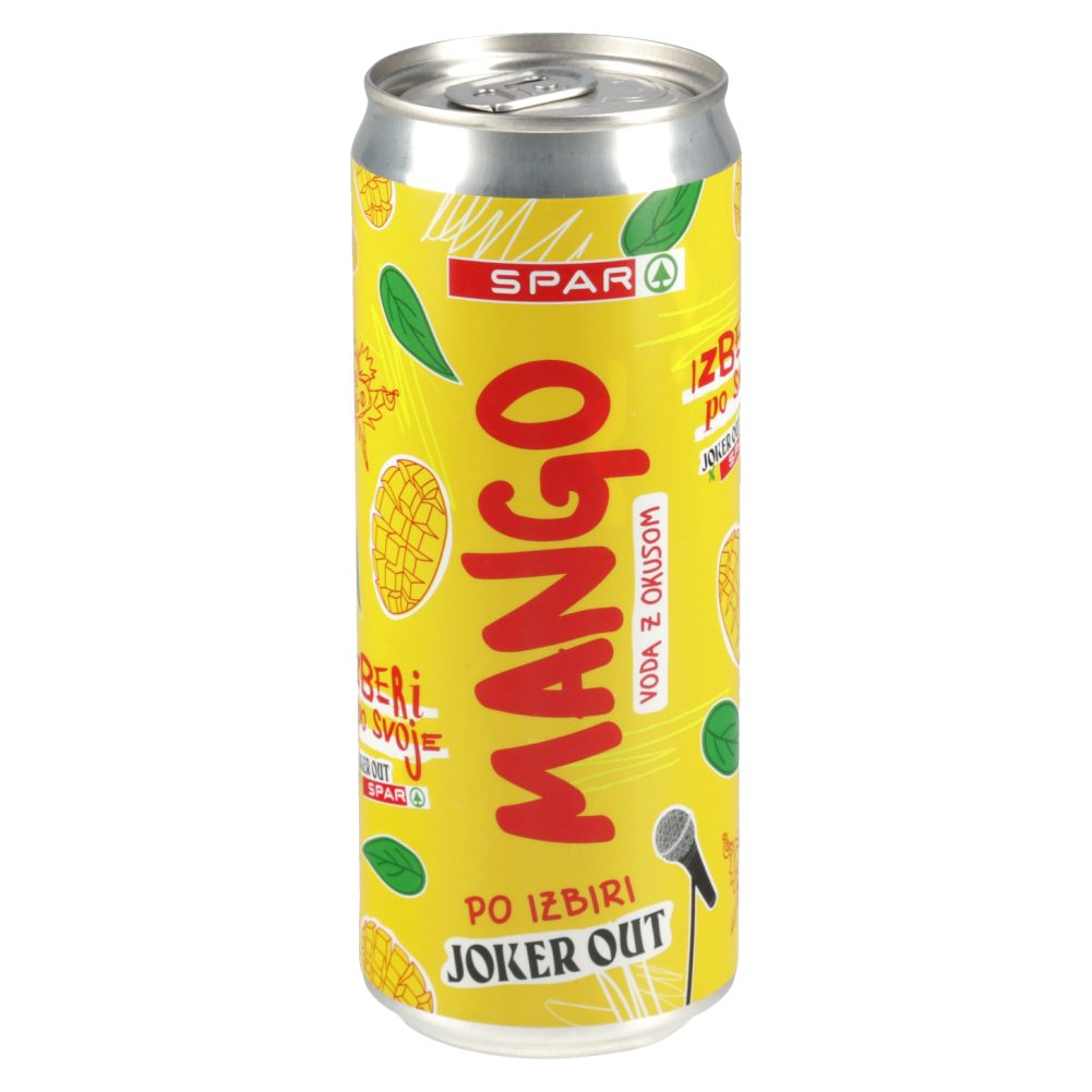 SPAR VODA JO MANGO 0,33L