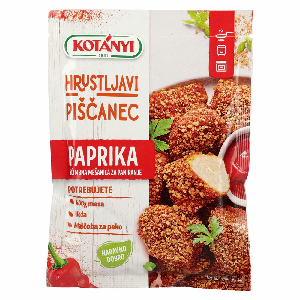 začimbna mešanica hrustljavi piščanec s papriko