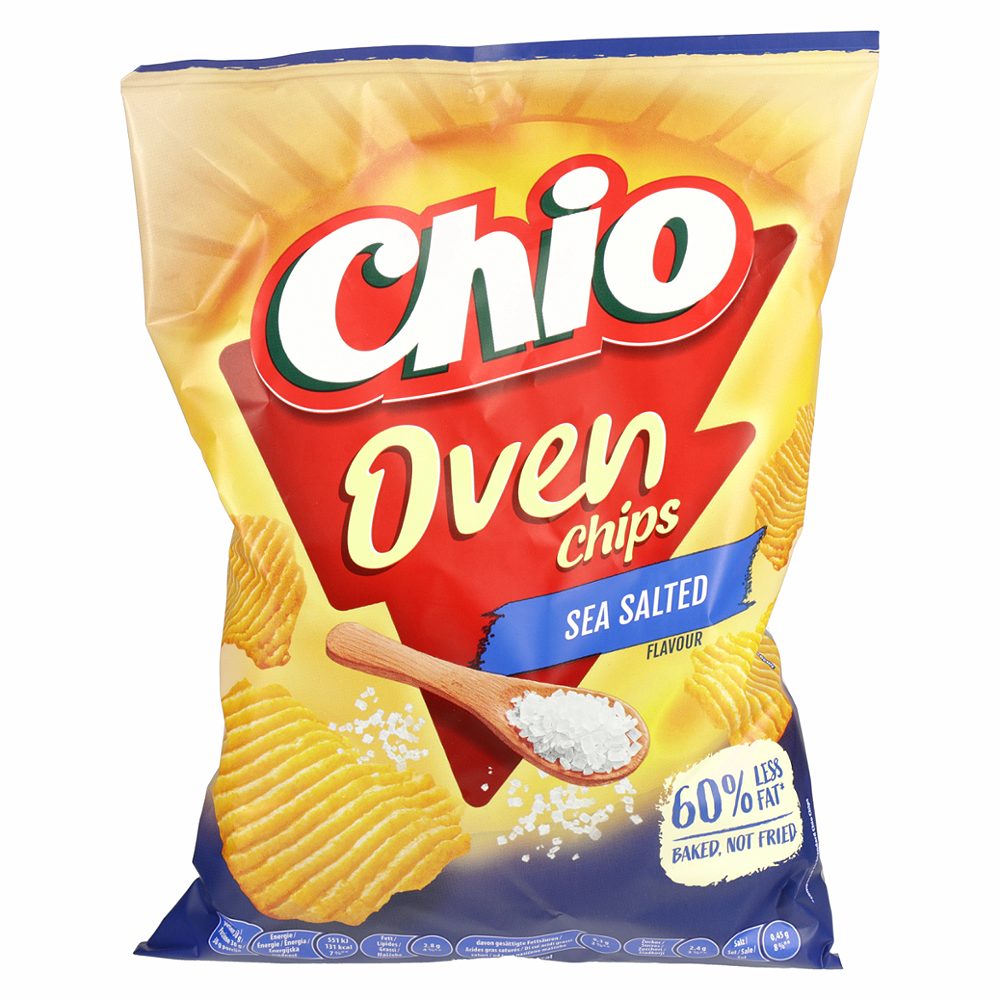 čips z morsko soljo oven
