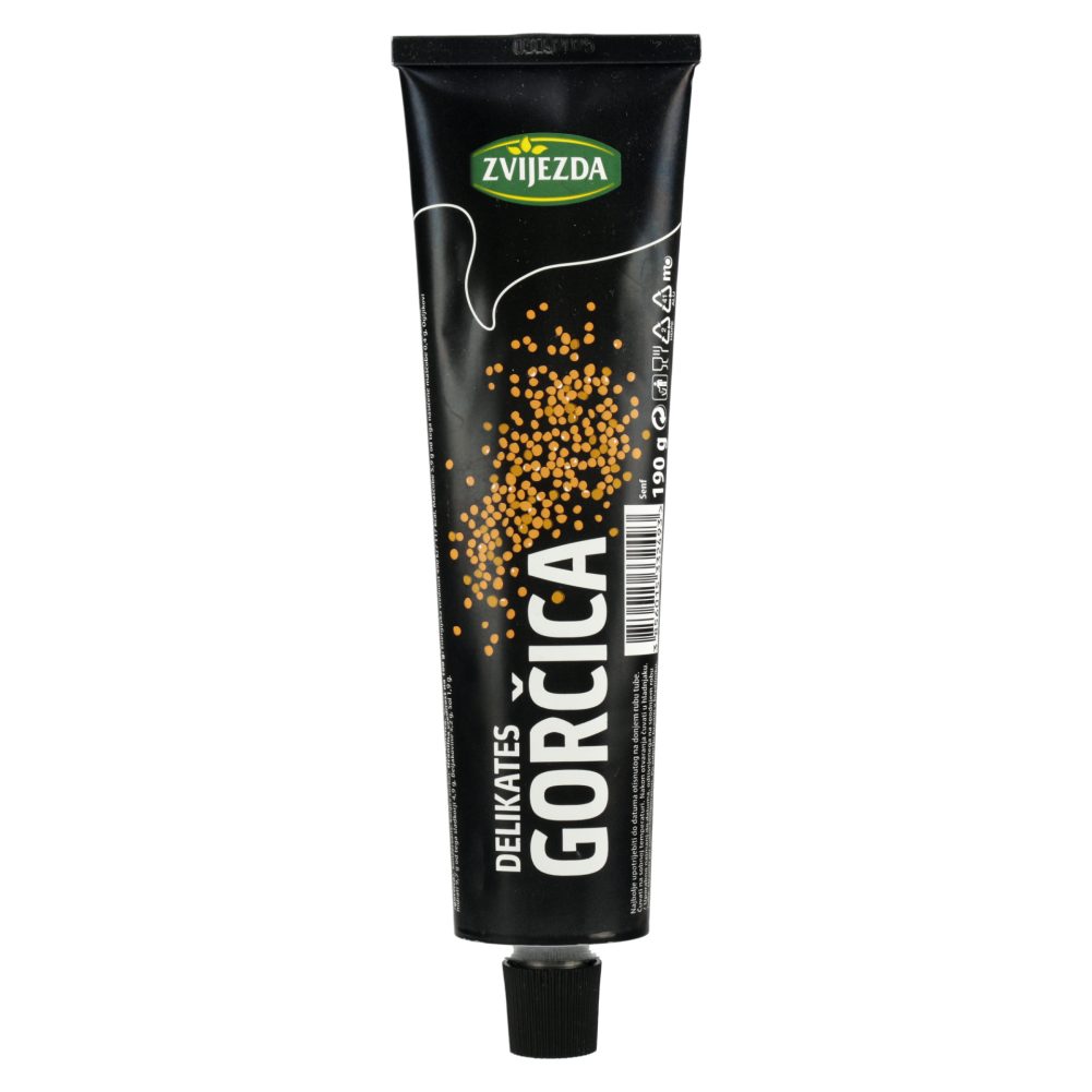 DELIKATESNA GORČICA, ZVIJEZDA, 190G