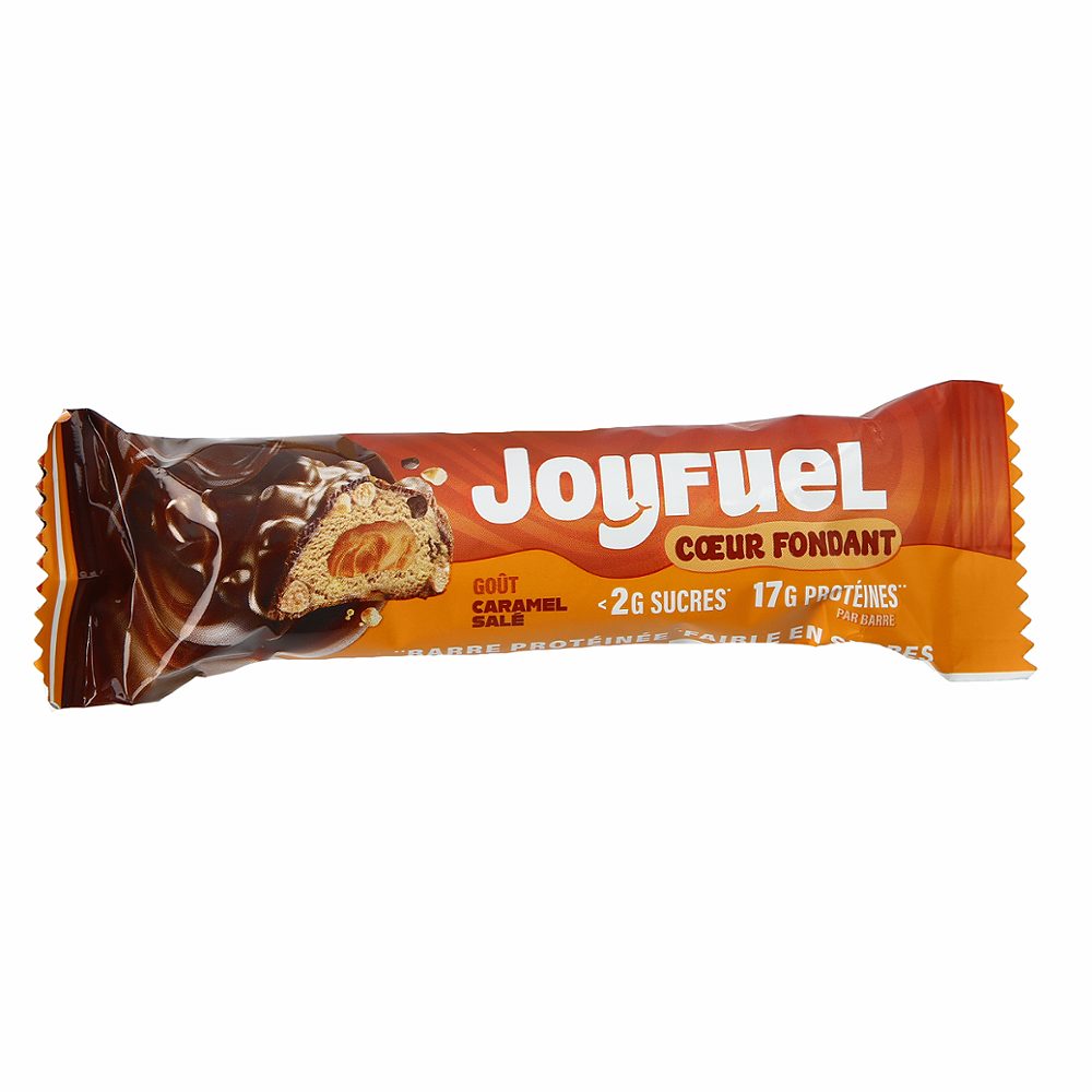 beljakovinska ploščica salted caramel s topljivo sredico
