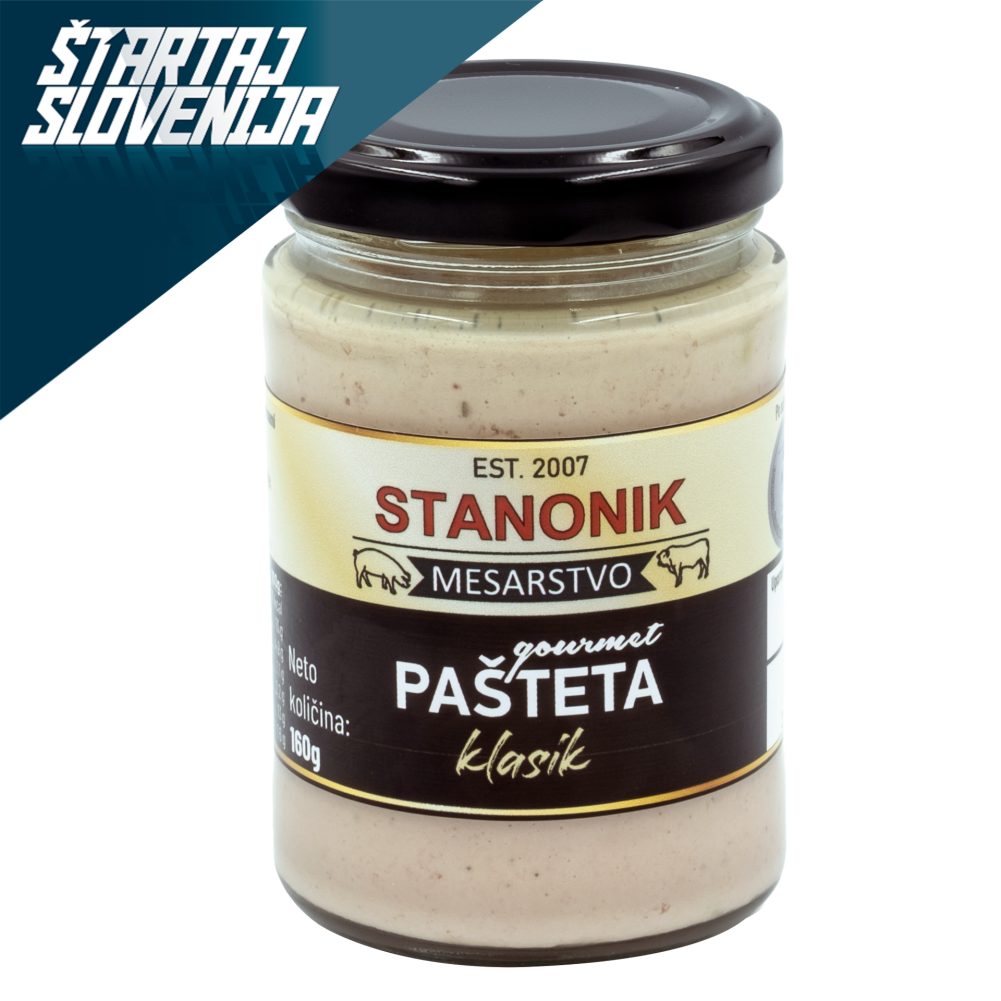 GOURMET PAŠTETA KLASIK, ERAZEM STANONIK, 160G