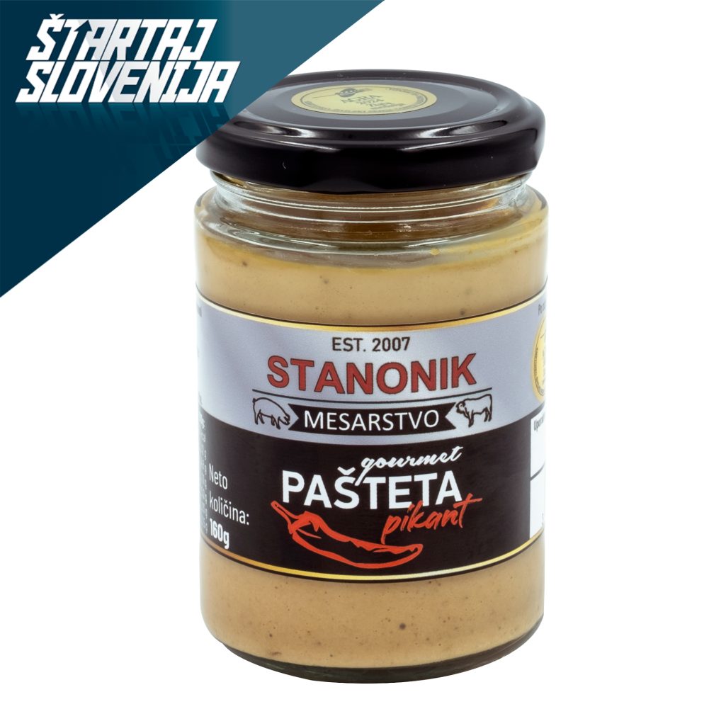 GOURMET PAŠTETA PIKANT, ERAZEM STANONIK, 160G