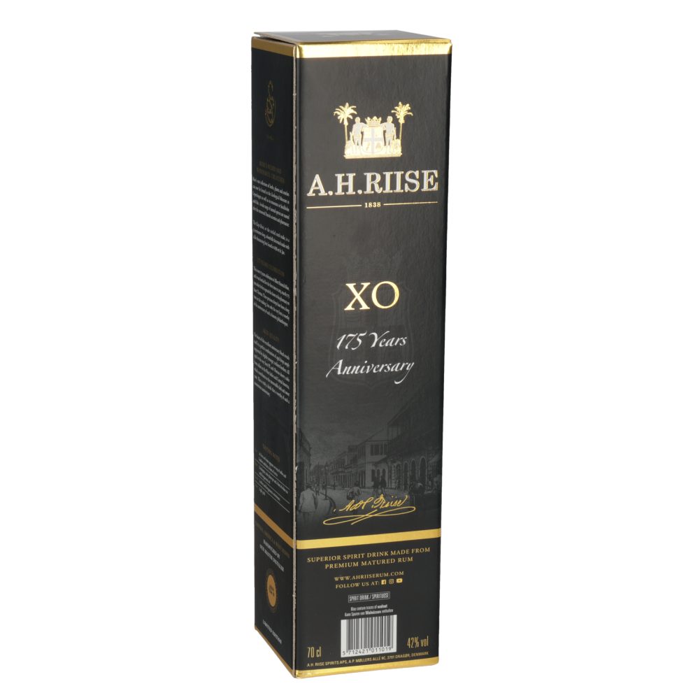 RUM XO 175 YEARS ANNIVERSARY, A.H. RIISE, 0,7L