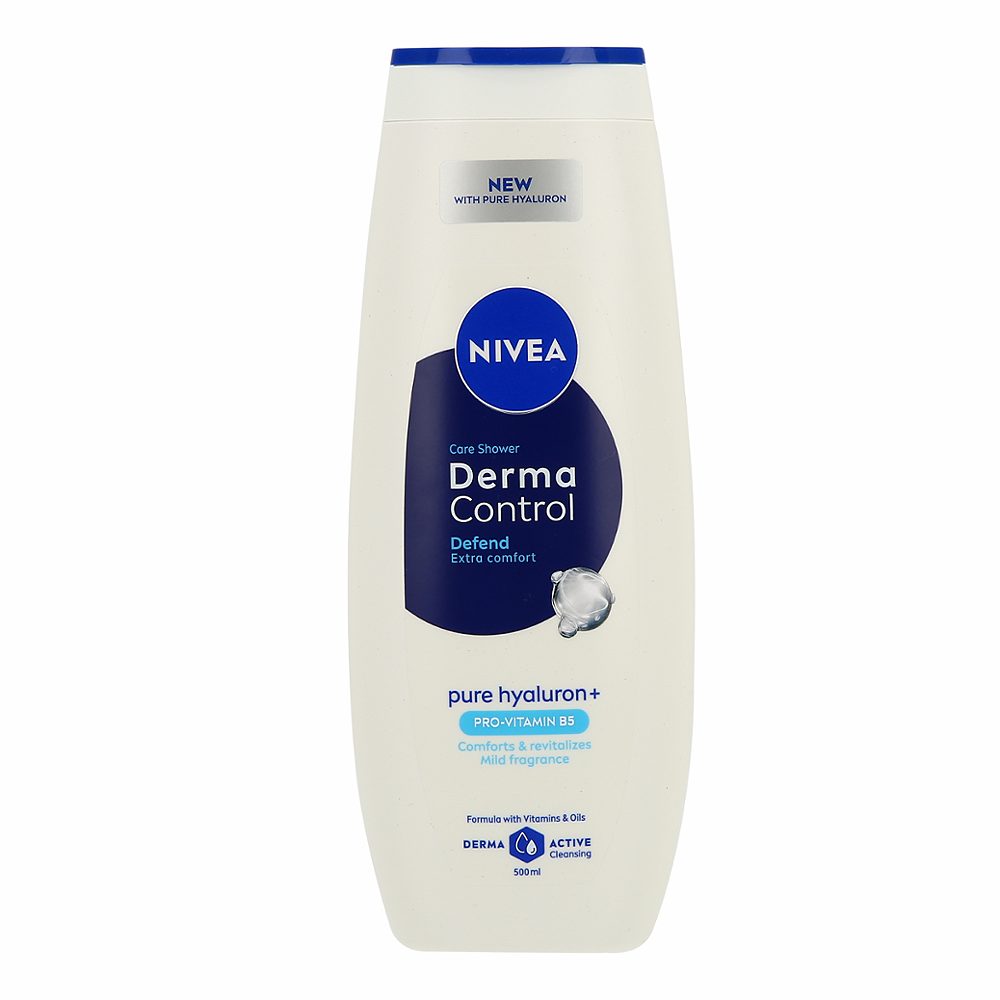 gel za prhanje derma control defend extra comfort, nivea, 500ml