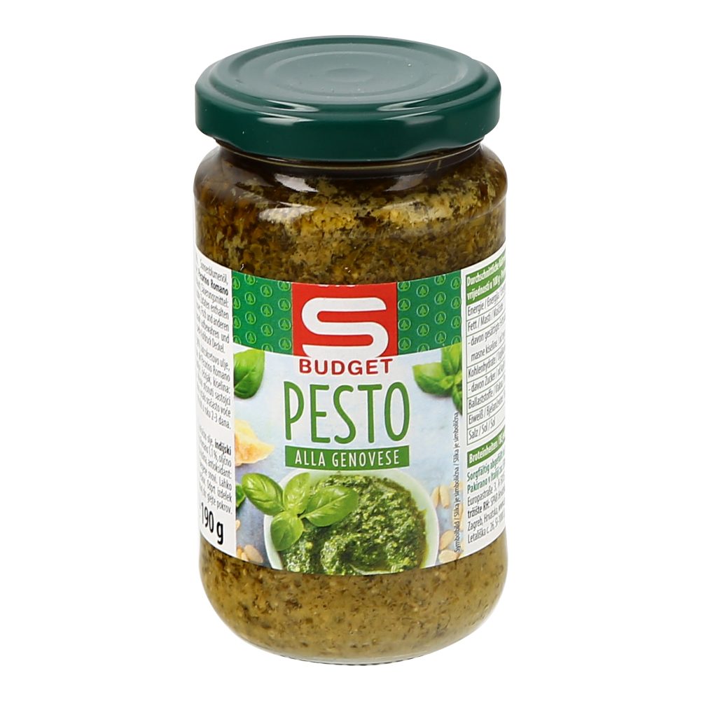 PESTO GENOVESE, S-BUDGET, 190G