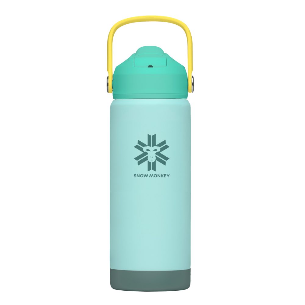 TERMO STEKLENICA KIDS, ZELENA, SNOW MONKEY, 0,53L