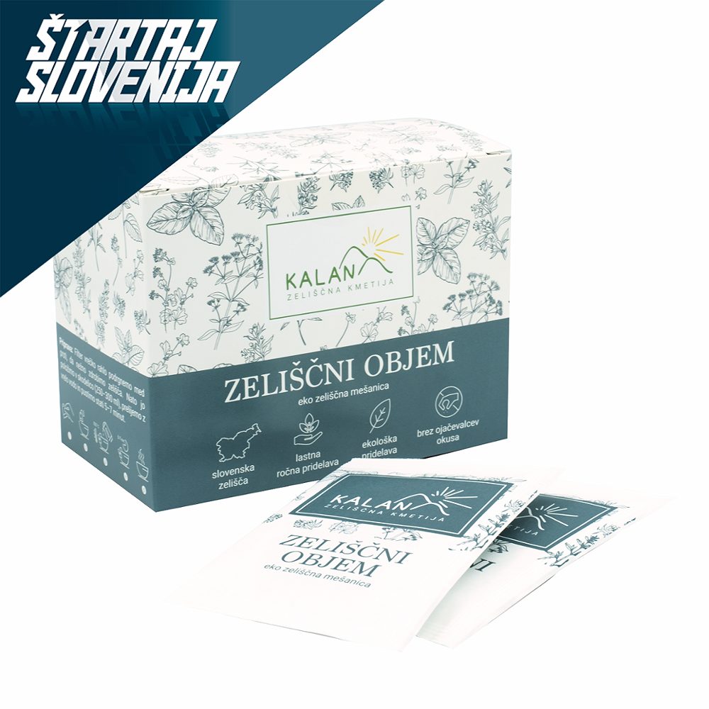 bio zeliščna mešanica zeliščni objem, jasna kalan, 20/1, 9g