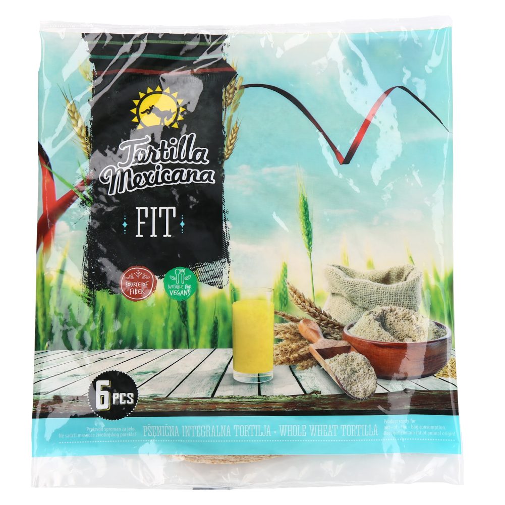 POLNOZRNATA TORTILJA, MEXICANA FIT, 390G