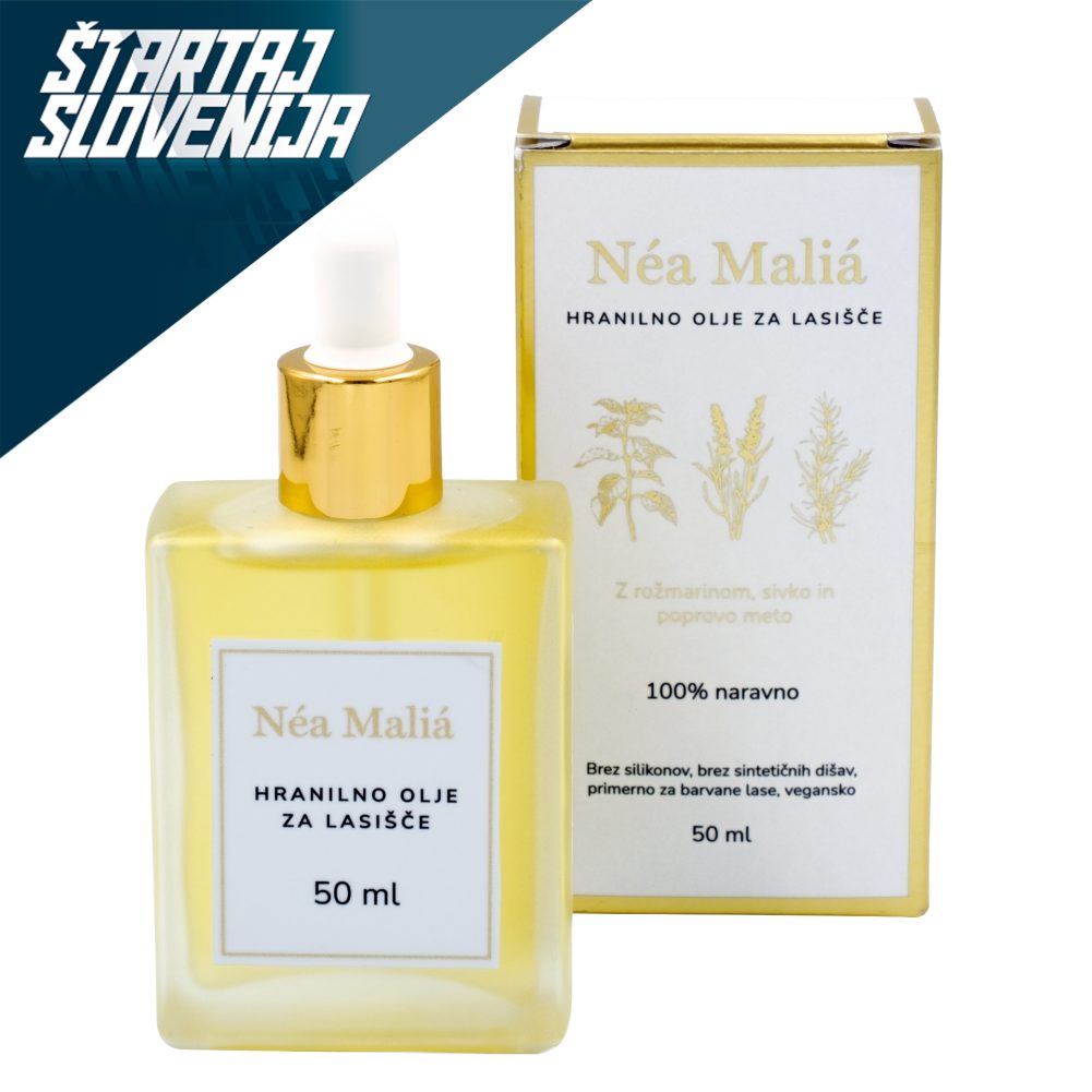 HRANILNO OLJE ZA LASIŠČE, NEA MALIA, 50ML