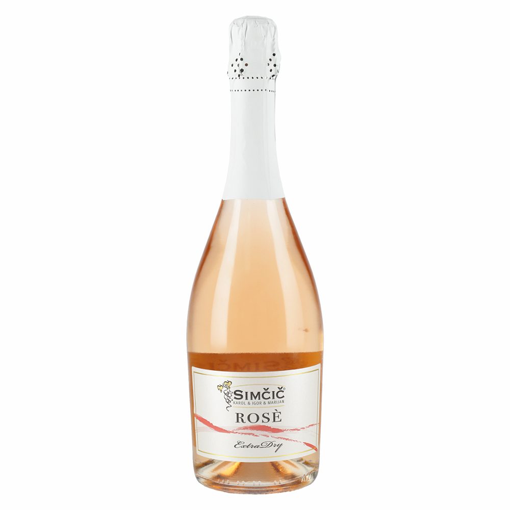 peneče vino rose´ charmat, simčič karol & igor & marijan, 0,75l