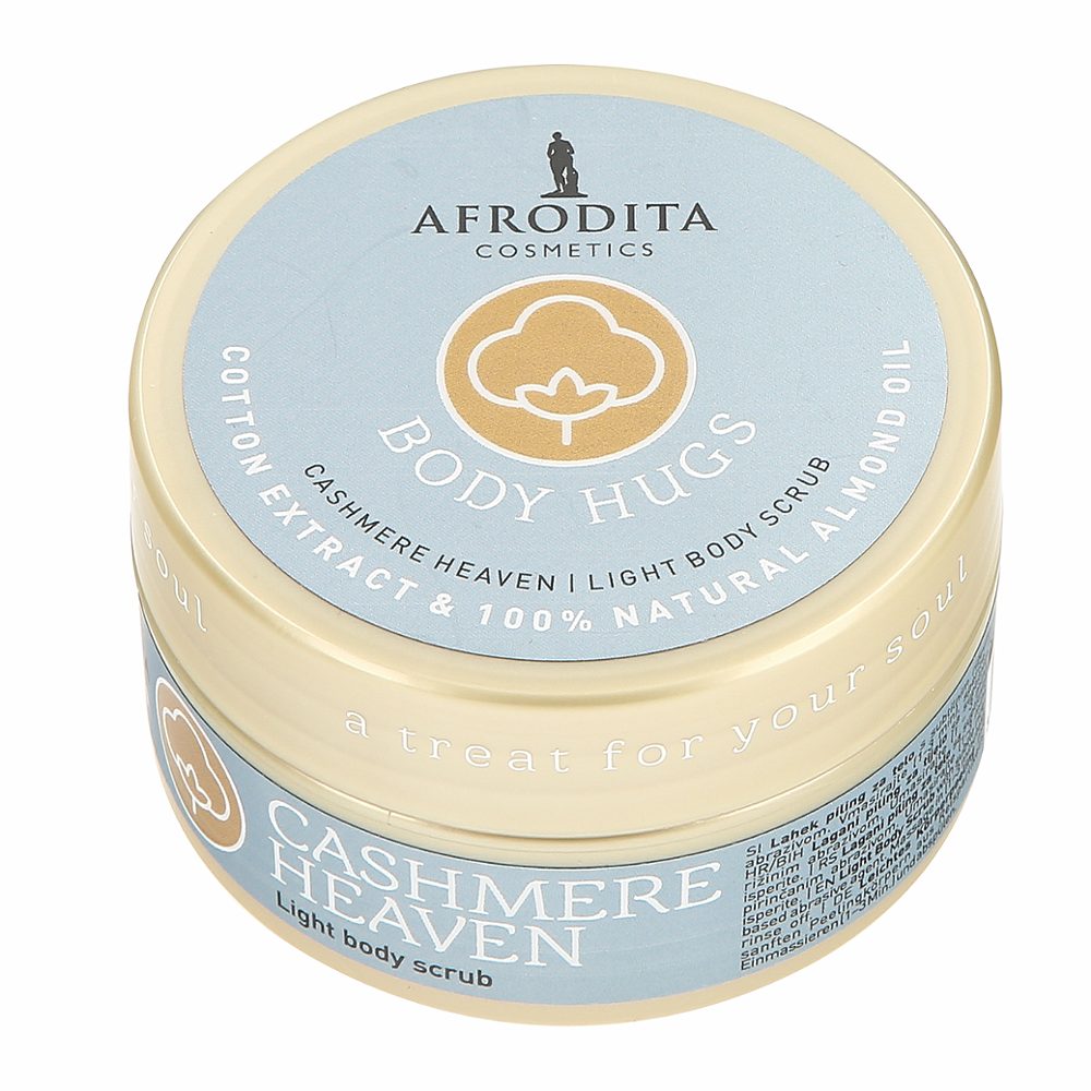 lahek piling za telo, cashmere heaven, afrodita, 175g