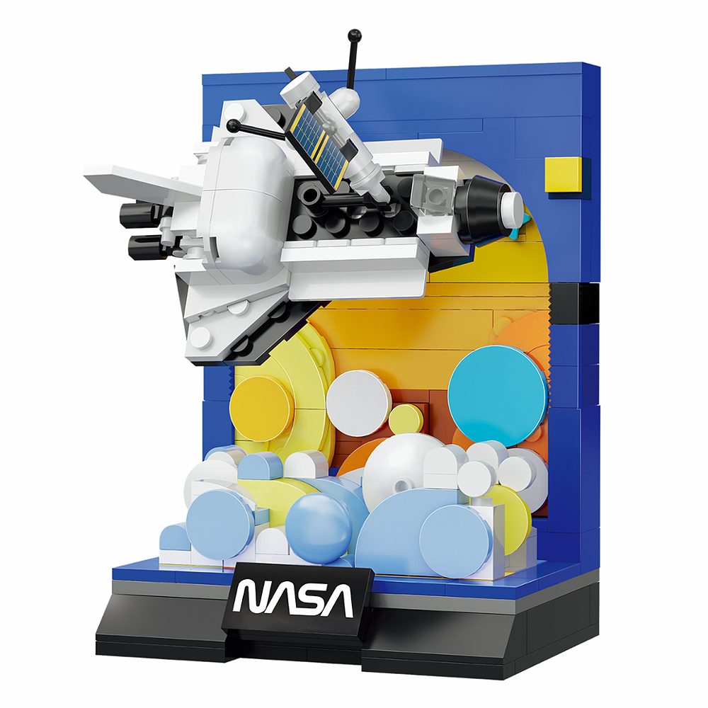 vesoljski shuttle nasa c56041w, cada, 1/1