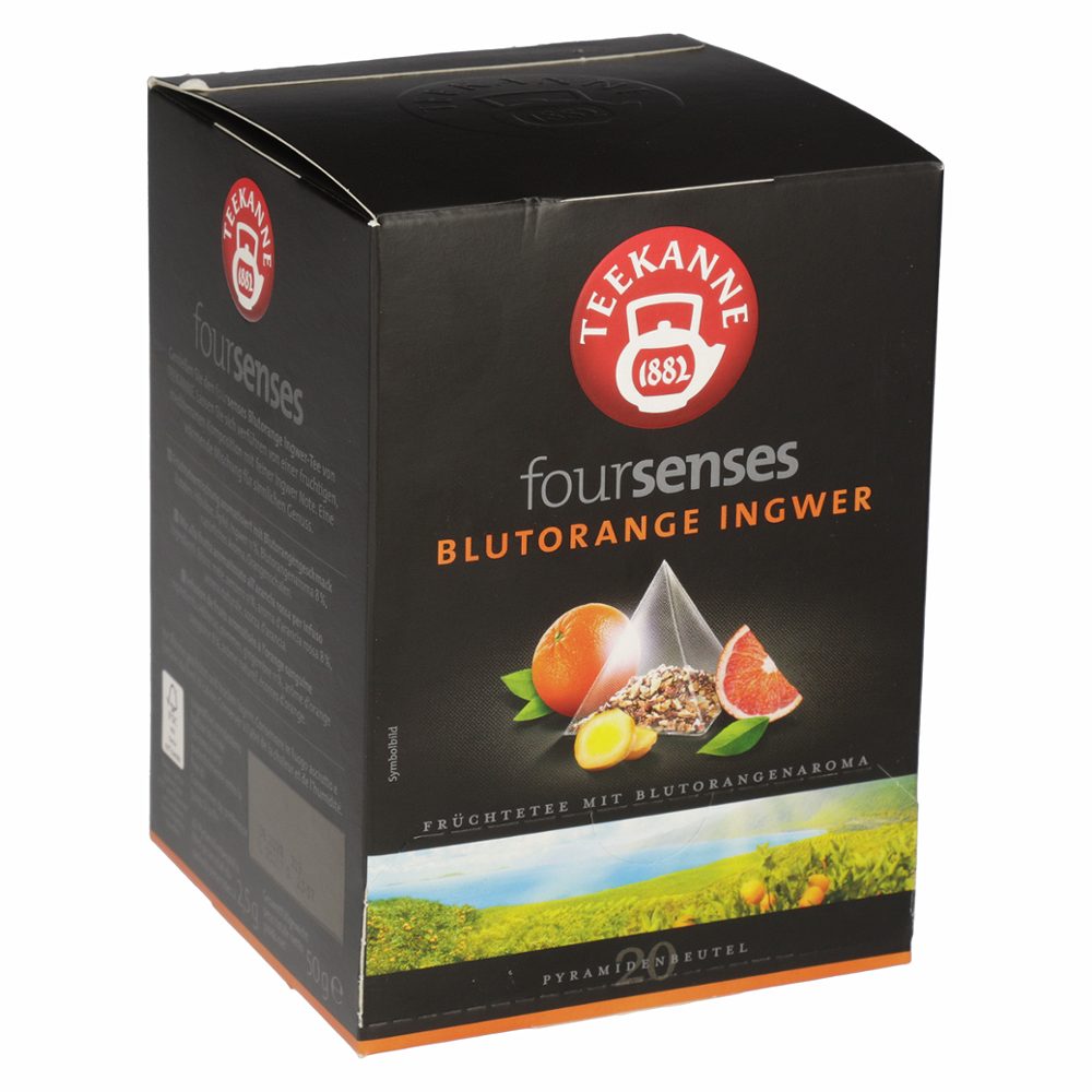 sadni čaj z okusom rdeče pomaranče, teekanne, 50g