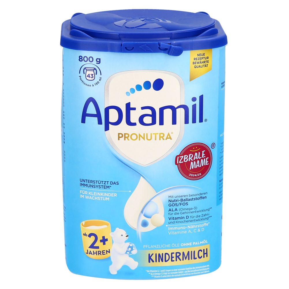 NADALJEVALNO MLEKO ZA OTROKE PO 2. LETU STAROSTI, APTAMIL PRONUTRA, 800G
