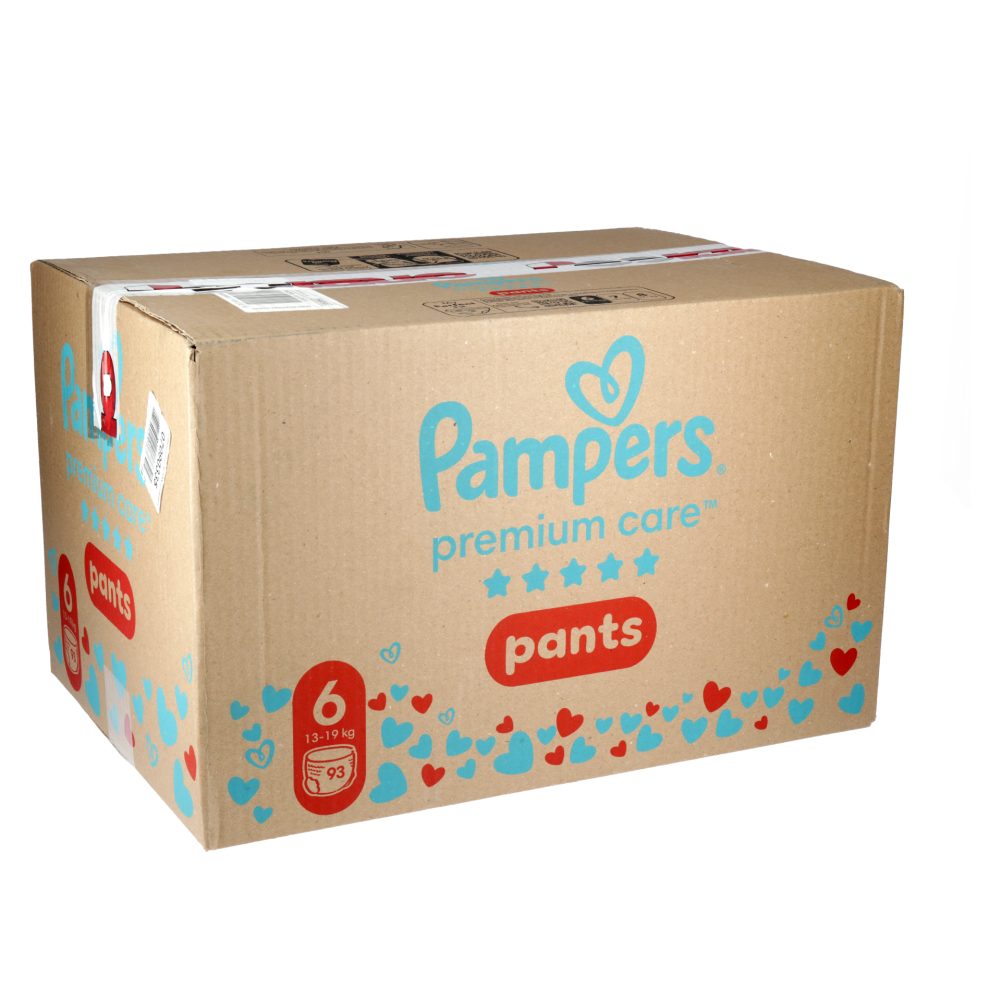HLAČNE PLENICE ŠT.6, 13-19KG, PAMPERS PREMIUM CARE, 93/1, MESEČNO PAKIRANJE