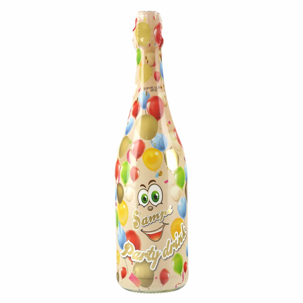 otroška brezalkoholna negazirana pijača, party drink, 0,75l