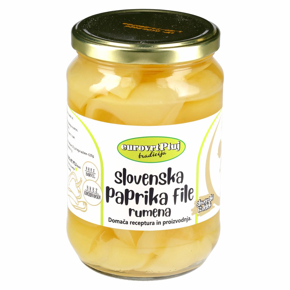 rumena paprika fileti