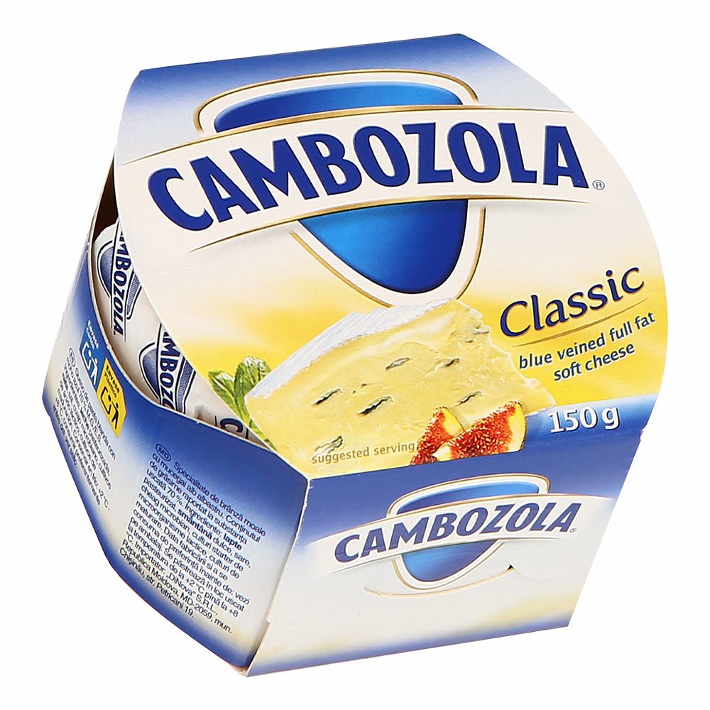 plemeniti sir z mordo in belo plesnijo, cambozola, 150g