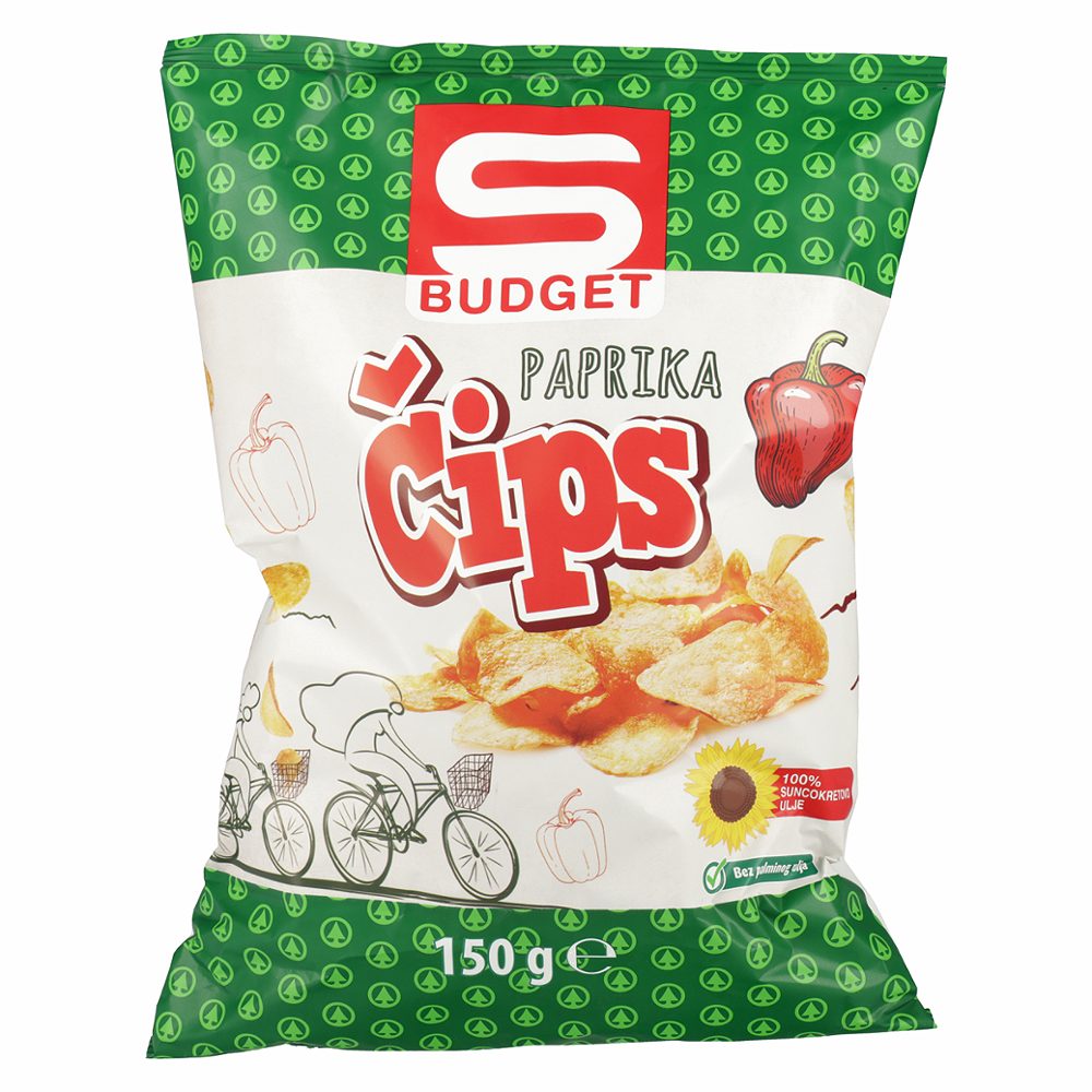 čips z okusom paprike