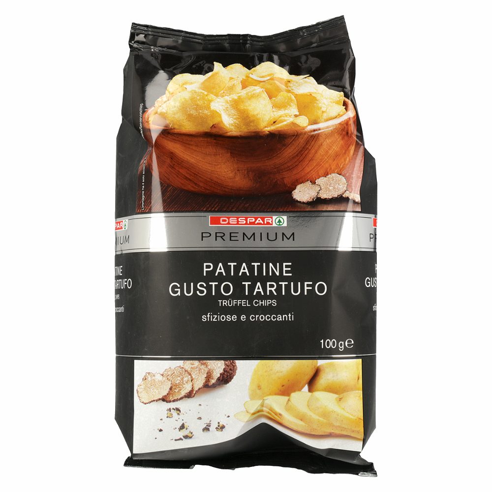 čips z oksuom tartufov