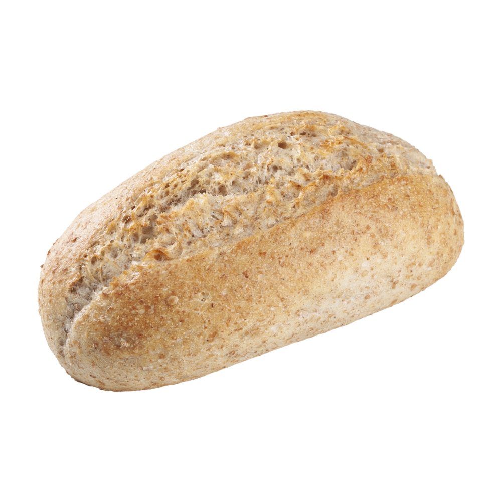 polnozrnata štručka z otrobi