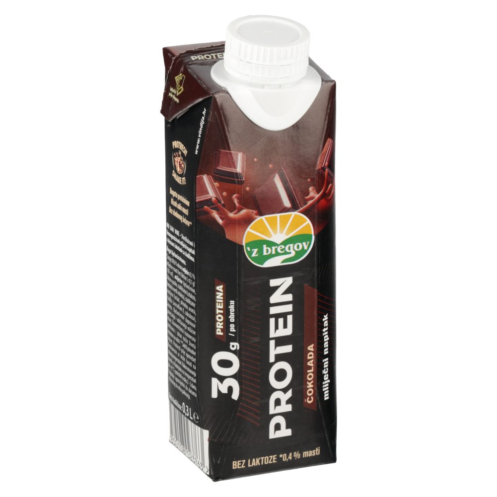 PROTEINSKI NAPITEK ČOKOLADA, Z BREGOV, 300ML