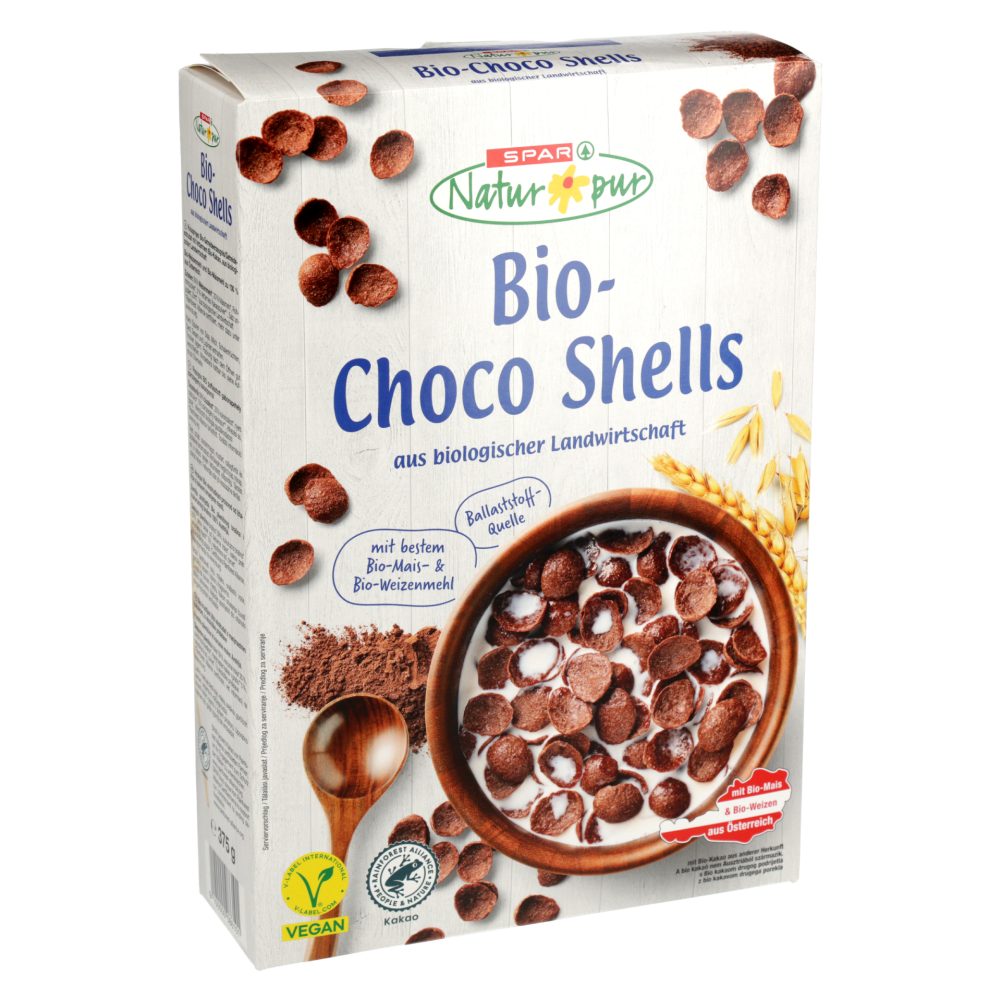 bio čokoladne školjkice