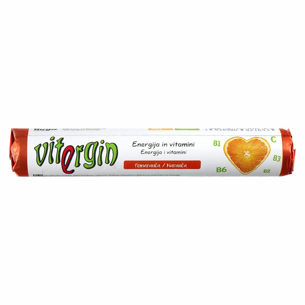 sadni bomboni z vitamini okus pomaranče