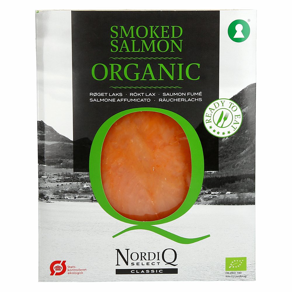 bio hladno dimljen losos, food with you, 100 g
