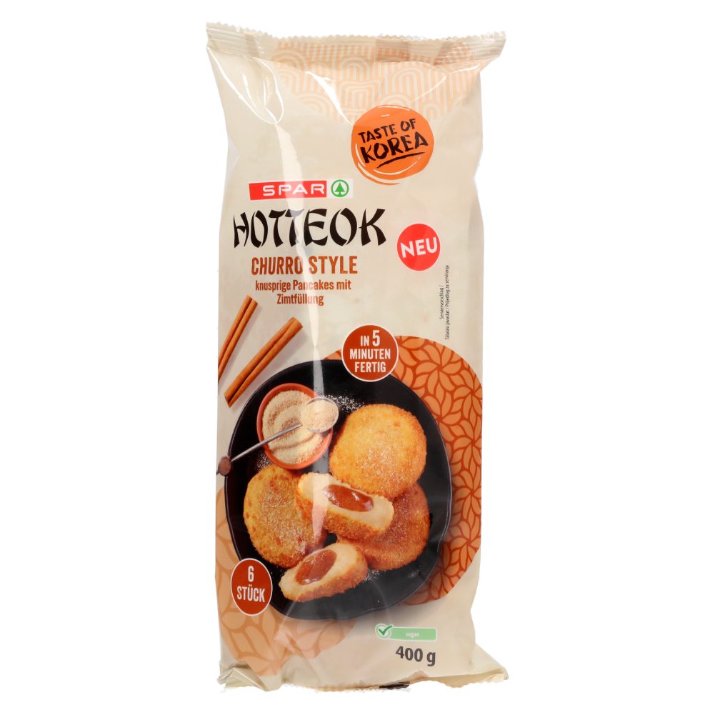 POLNJENE PALAČINKE S CIMETOM, CHURROS, SPAR AZIJA, 400G