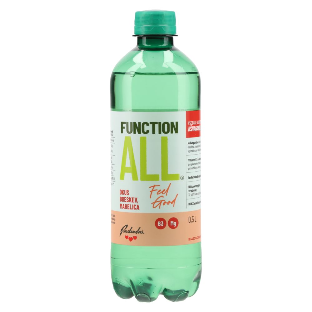 BREZALKOHOLNA PIJAČA, BLAGO GAZIRANA, FUNCTIONALL, FEEL GOOD, 0,5L