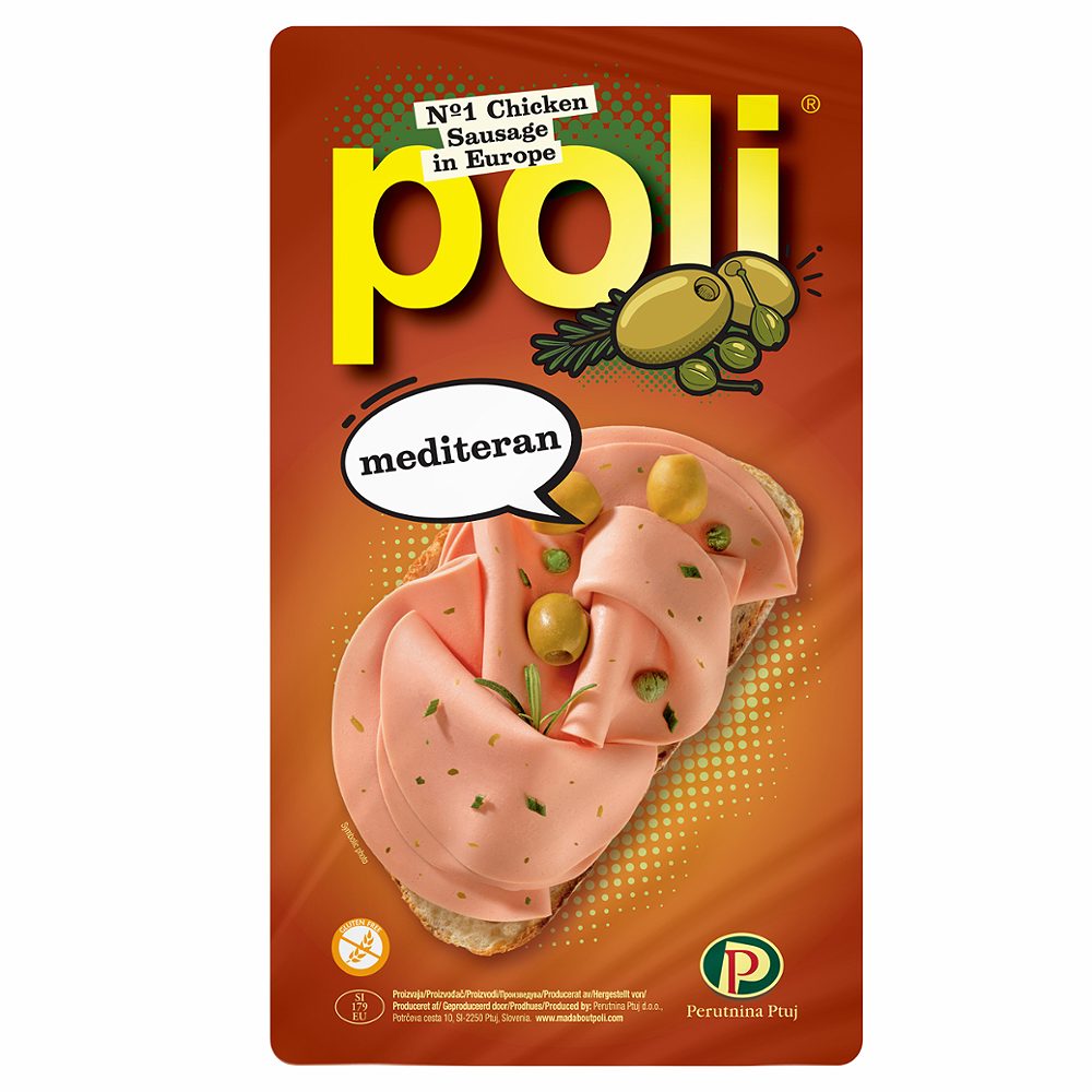 narezek mediteran, poli, pakiran, 150 g