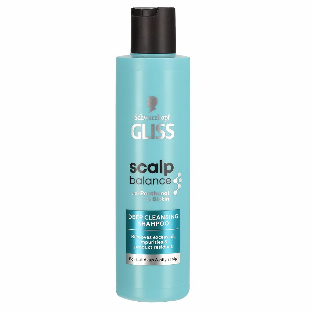 šampon za mastno lasišče deep cleanser, gliss, 200ml