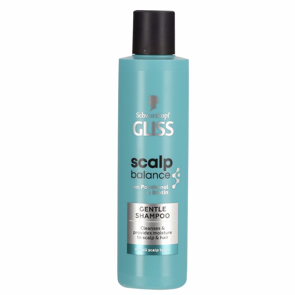 šampon za vsakodnevno uporabo scalp gentle, gliss, 200ml