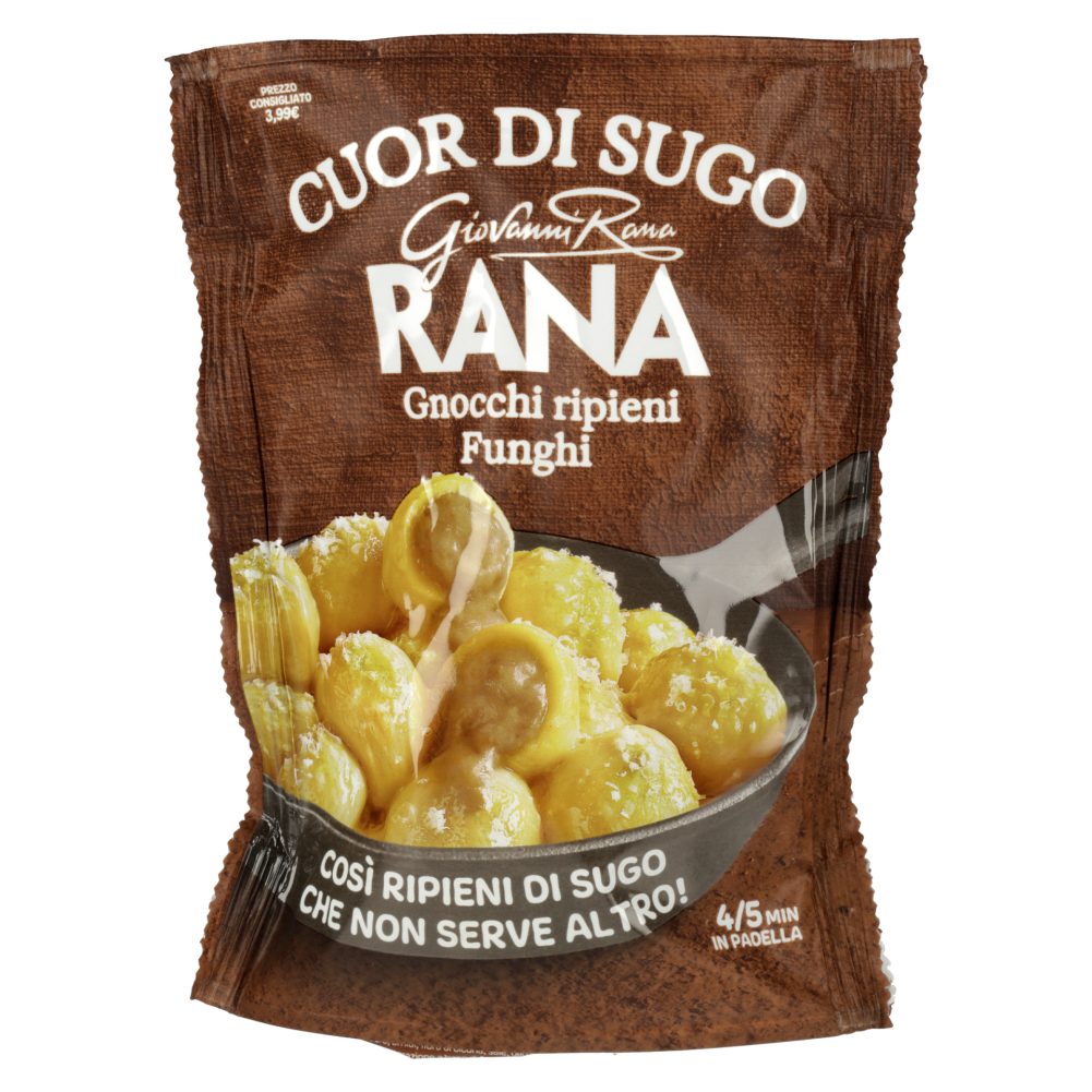 POLNJENI NJOKI Z NADEVOM IZ GOB, RANA, 280 G