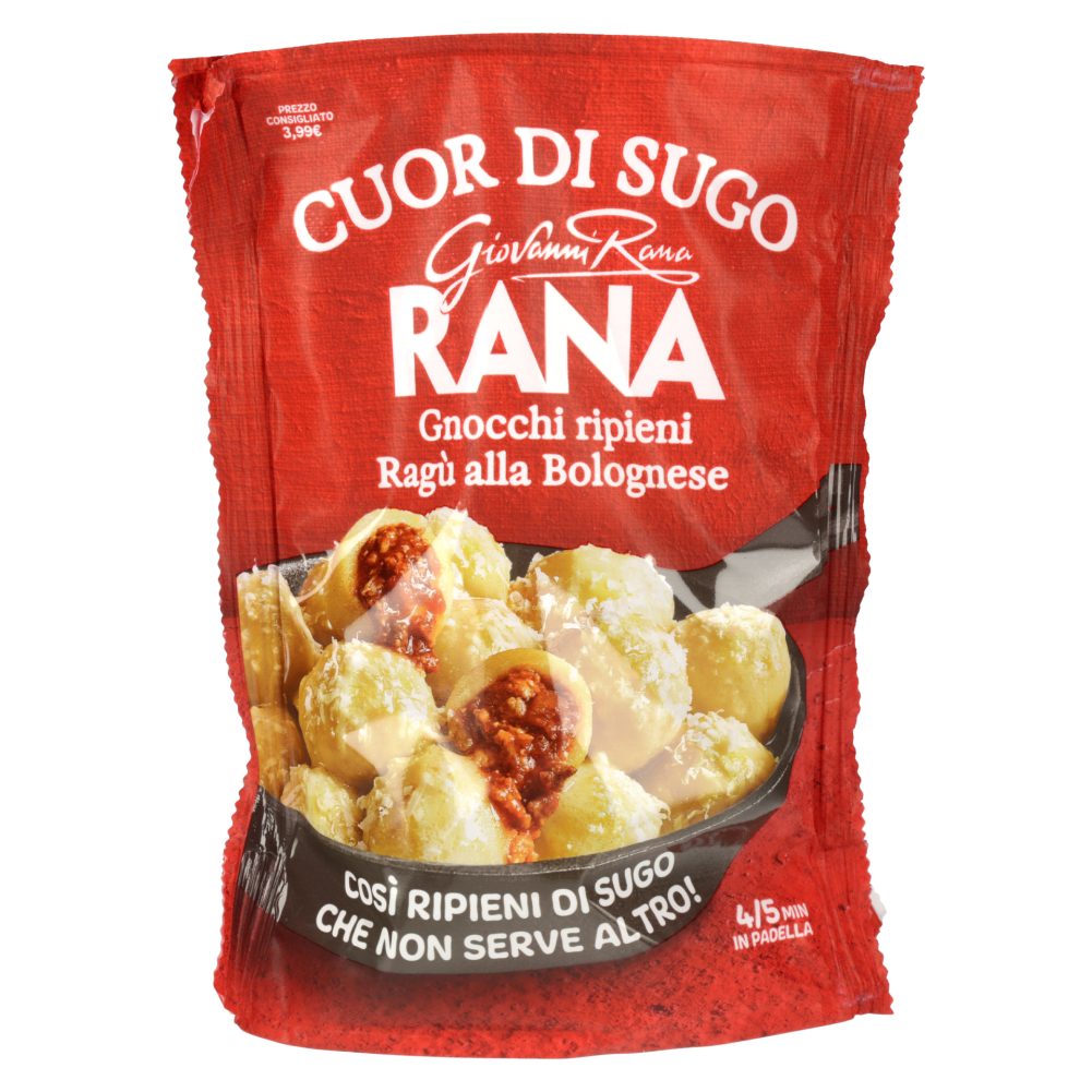 NJOKI POLNJENI Z NADEVOM BOLOGNESE, RANA, 280G