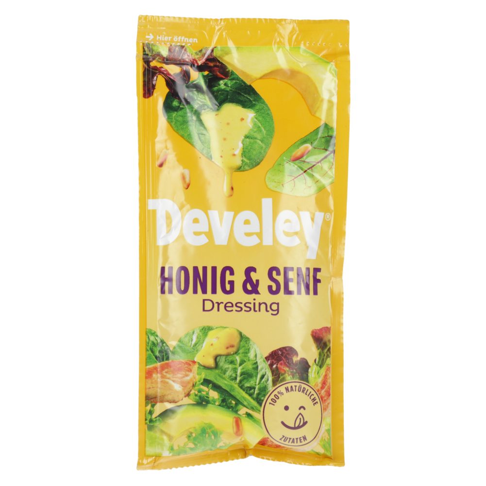SOLATNI PRELIV MED IN GORČICA, DEVELEY, 75ML