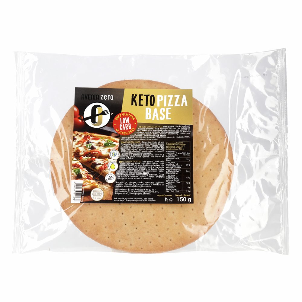 osnova za pico keto brez glutena, avenia zero, 150g