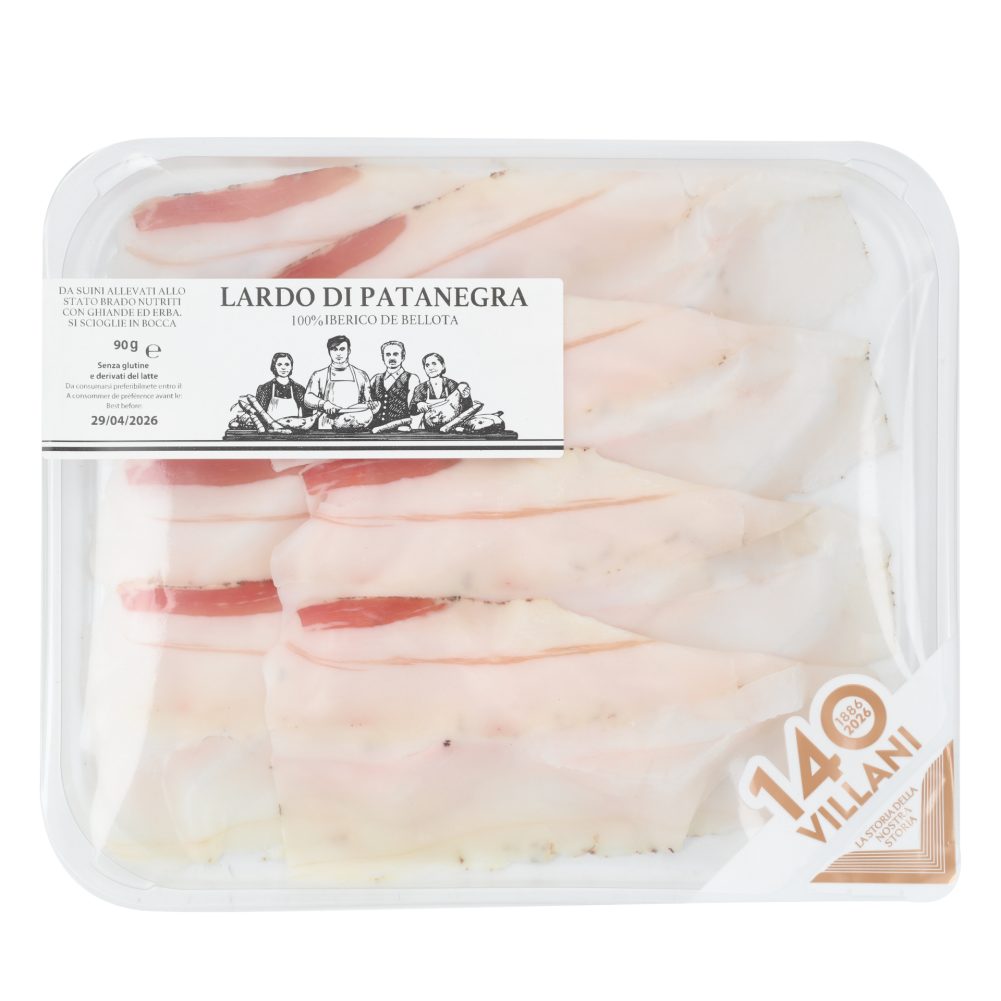 NAREZEK SUŠENA BELA SLANINA PATANEGRA, VILLANI, 90G