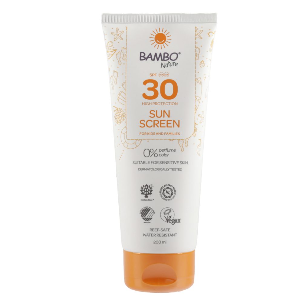 KREMA ZA SONČENJE SPF 30, BAMBO NATURE, 200ML