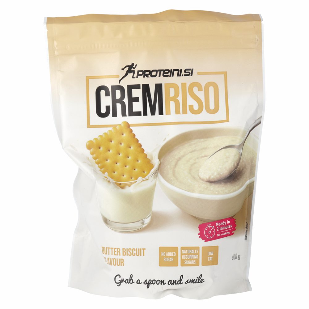 instant puding butter biscuit cremriso, proteini.si, 500g,